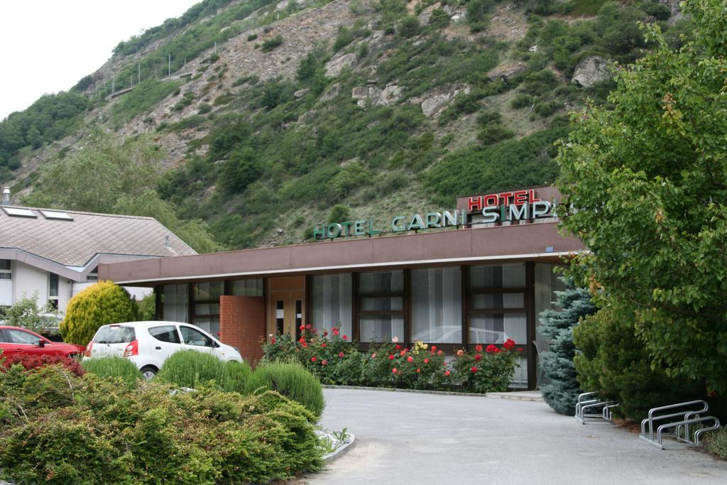 Hotel Garni Simplon Brigerbad Ngoại thất bức ảnh